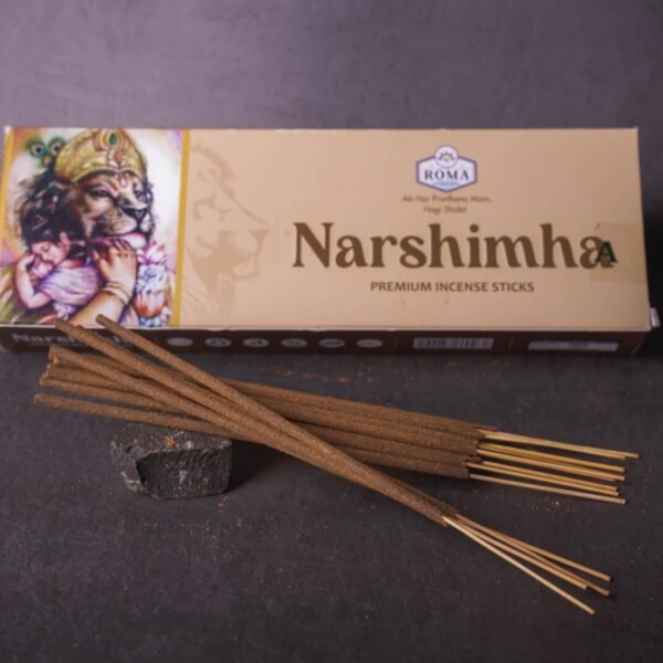 Incense Nrisimhadev, Hare Krishna Premium quality Incense is natural, smells of paradise handmade, from pure manure, from protected cows.