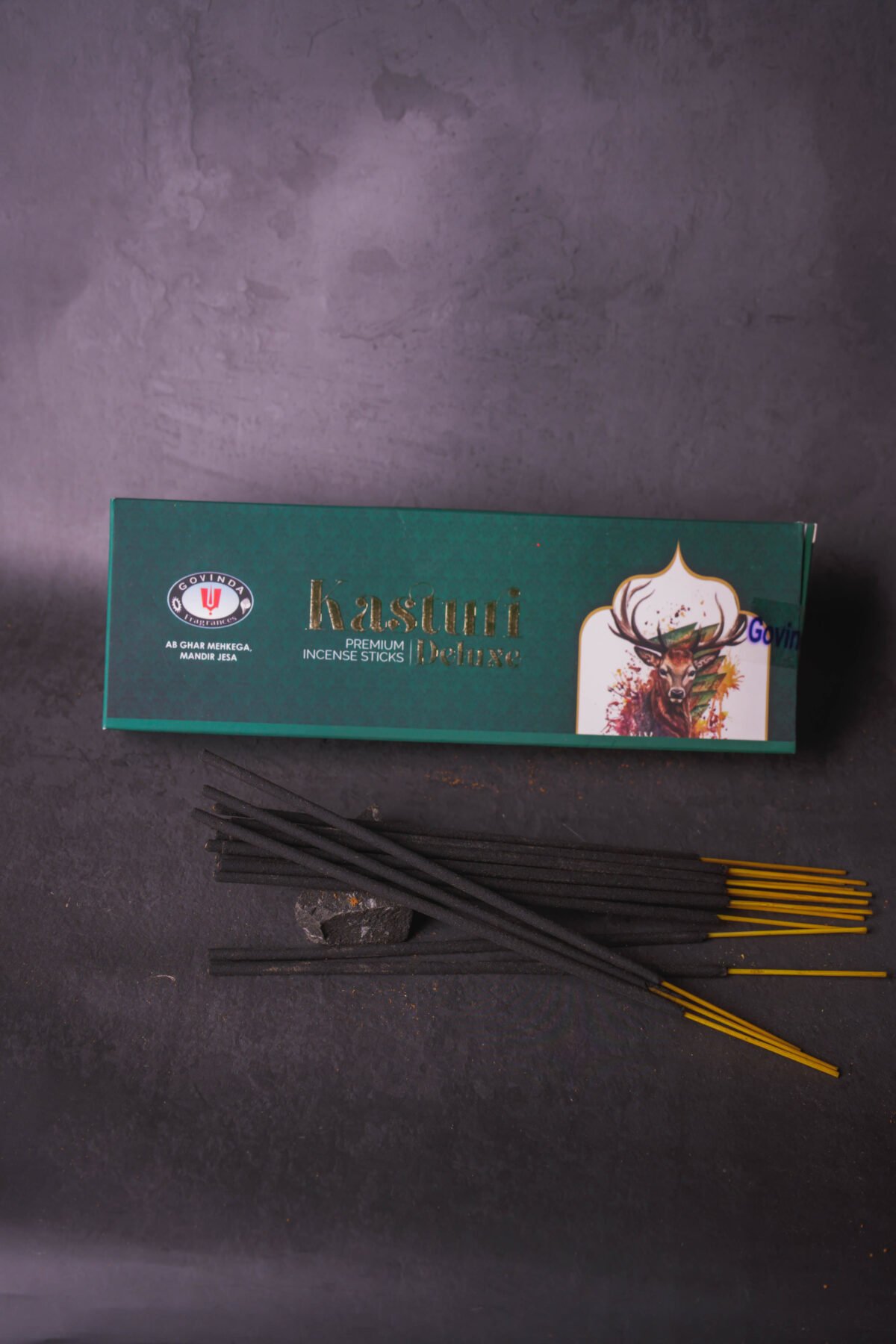 Kasturi, Hare Krishna Premium quality Incense is natural, smells of paradise handmade, from pure manure, from protected cows.