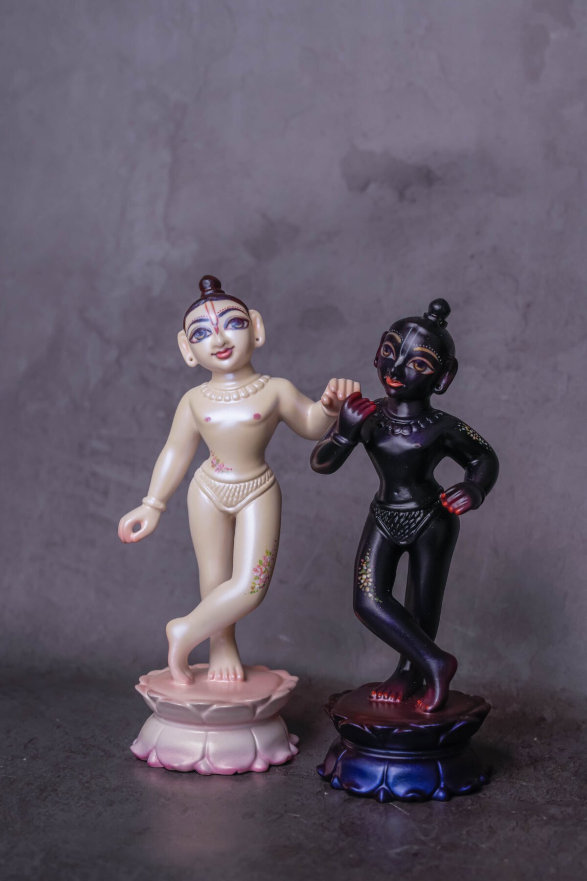 Krishna Balaram Statue - 6.5 Inches, Spiritual Idol, Murti Vrindavan.