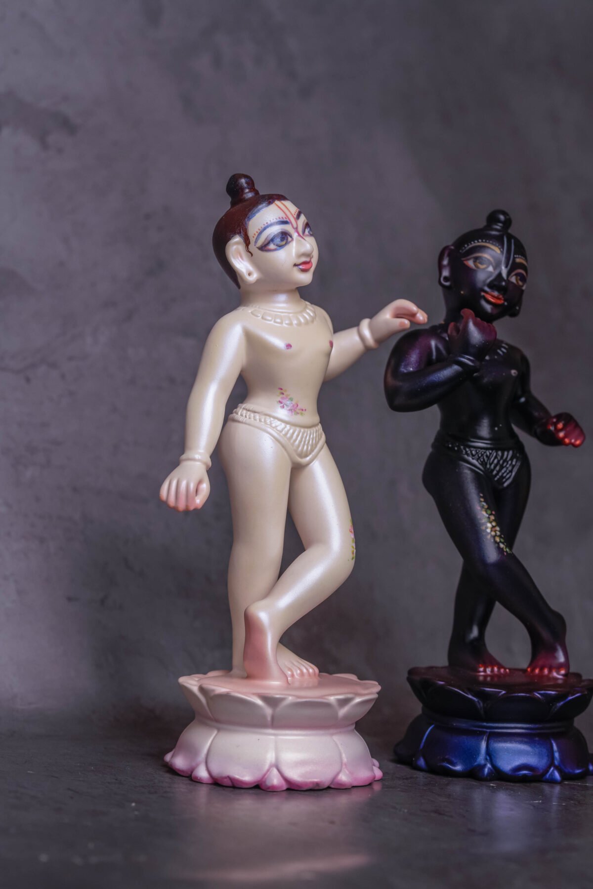 Krishna Balaram Statue - 6.5 Inches, Spiritual Idol, Murti Vrindavan.