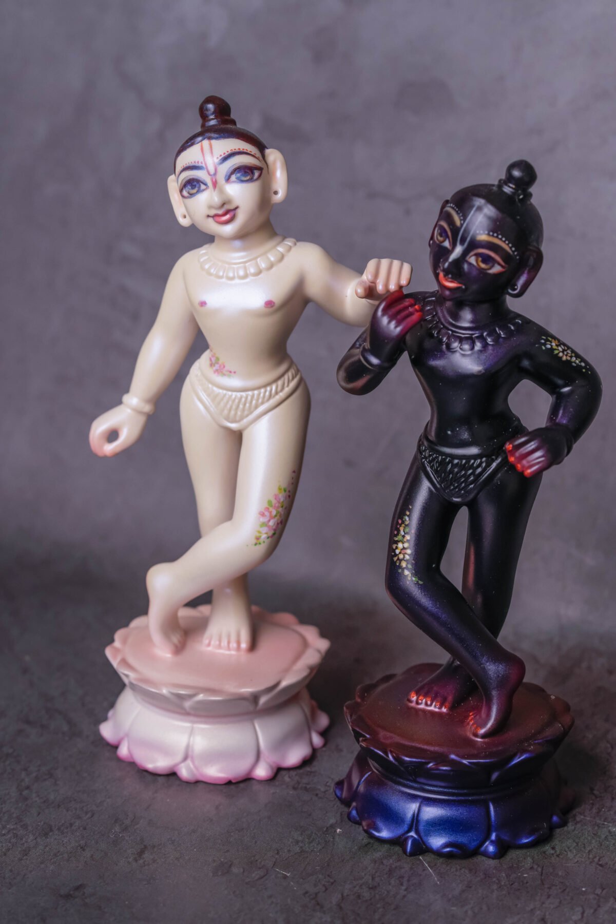 Krishna Balaram Statue - 6.5 Inches, Spiritual Idol, Murti Vrindavan.