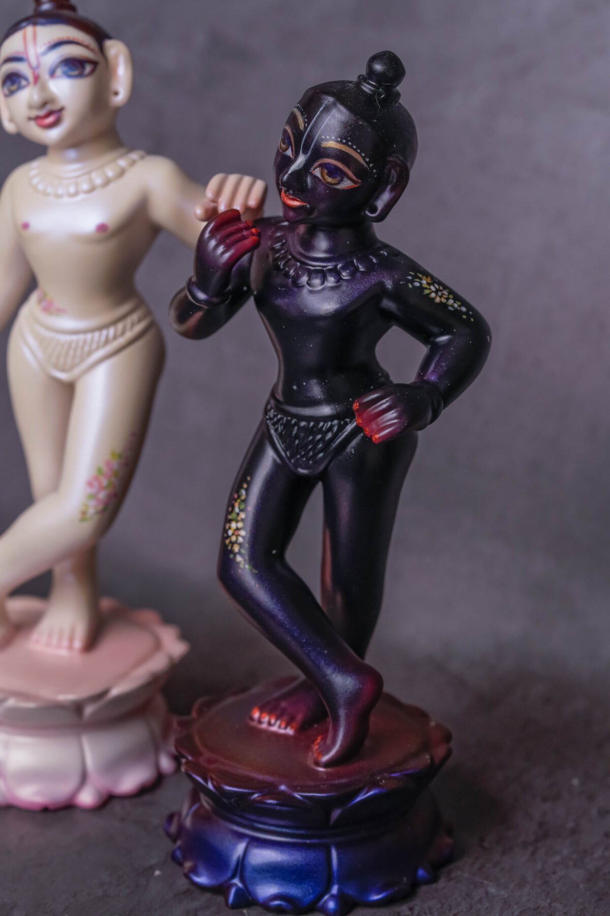 Krishna Balaram Statue - 6.5 Inches, Spiritual Idol, Murti Vrindavan.