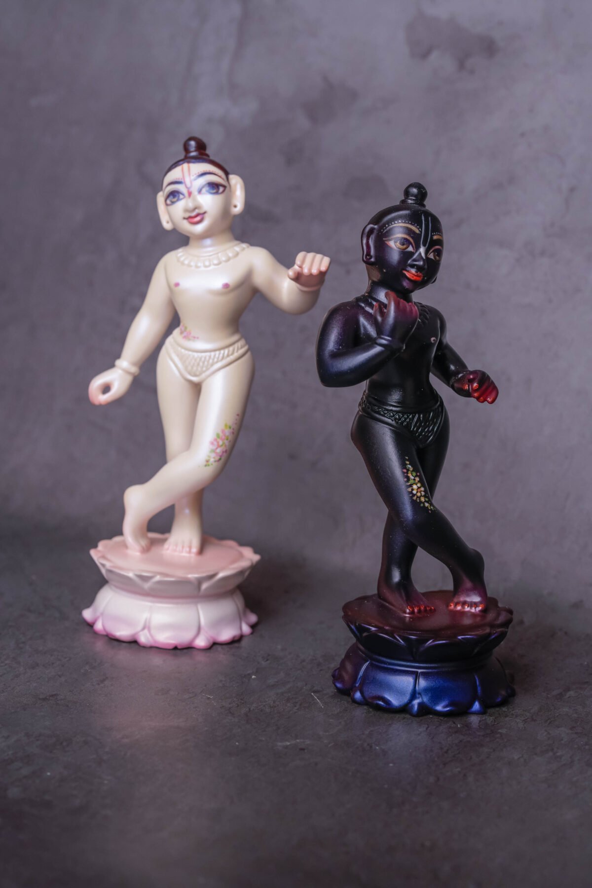 Krishna Balaram Statue - 6.5 Inches, Spiritual Idol, Murti Vrindavan.