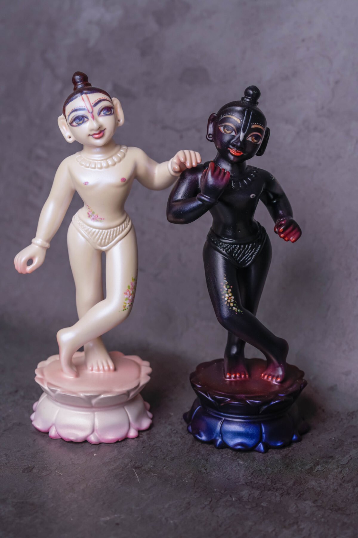 Krishna Balaram Statue - 6.5 Inches, Spiritual Idol, Murti Vrindavan.