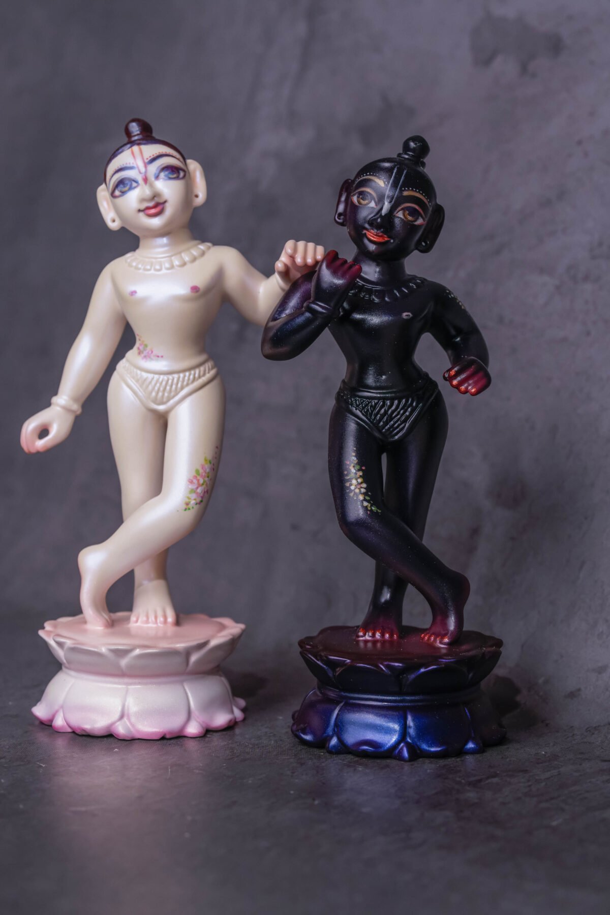 Krishna Balaram Statue - 6.5 Inches, Spiritual Idol, Murti Vrindavan.