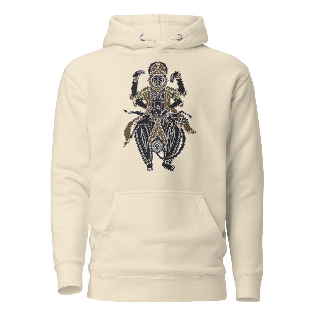 Lord Narasimhadev Unisex Hoodie, Krishna style, Mayapur, Ugra Nrisimhadev