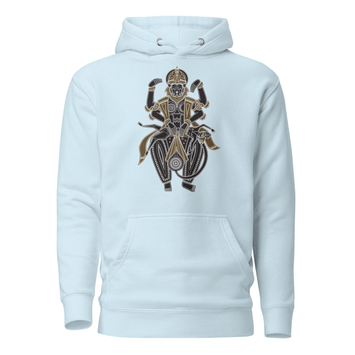 Lord Narasimhadev Unisex Hoodie, Krishna style, Mayapur, Ugra Nrisimhadev