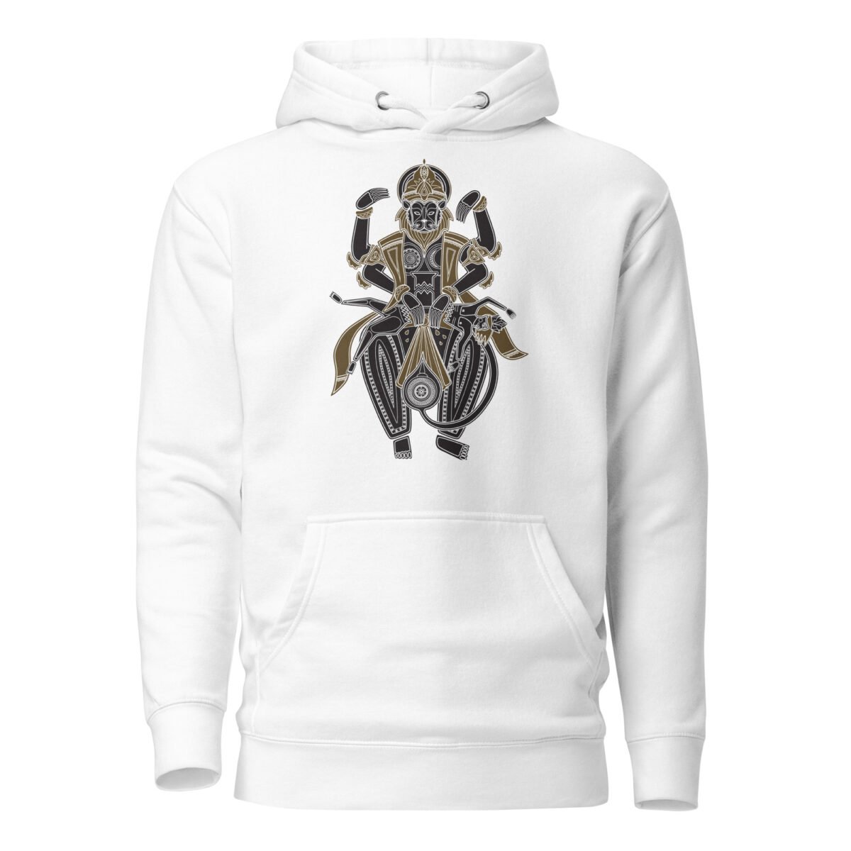 Lord Narasimhadev Unisex Hoodie, Krishna style, Mayapur, Ugra Nrisimhadev