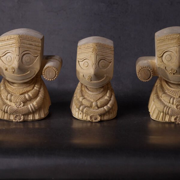 Jagannath Baladev and Subhadra hand made 4" inches  !!! Hare Krishna, Krishna things, Holy Name Jagannath