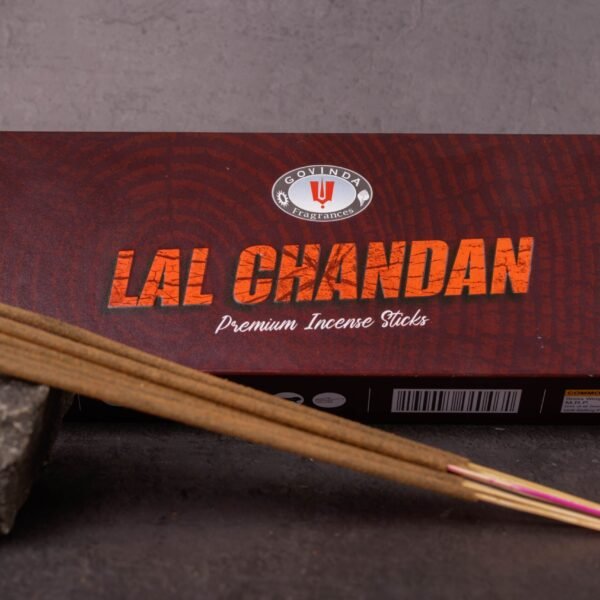 lal Chandan incense, Hare Krishna Premium quality Incense is natural, smells of paradise handmade, from pure manure, from protected cows.