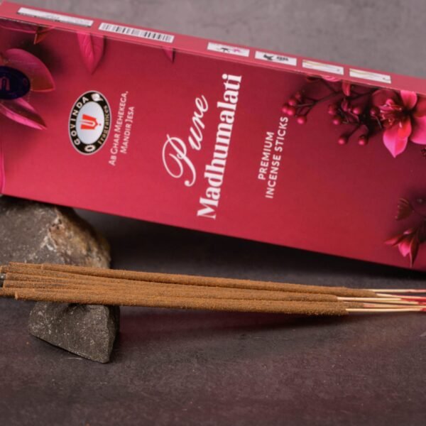 Madhumalati incense, Hare Krishna Premium quality Incense is natural, smells of paradise handmade, from pure manure, from protected cows