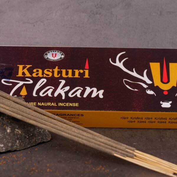 Kasturi incense, Hare Krishna Premium quality Incense is natural, smells of paradise handmade, from pure manure, from protected cows.