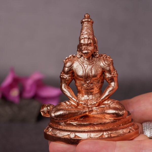 Hanuman Handmade Panchalogam  Idol 3 inch,deity Rama Lila ,Hare Krishna bronze