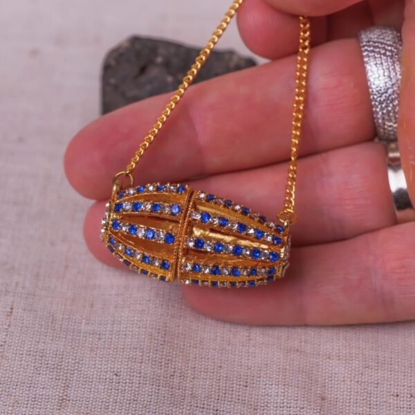 1.5 inches Mridanga for Radha Krishna, Govardhan , Shaligramm, Gaura NItay to decorate your altar, a Krishna-style Altar