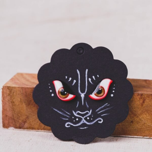 Eyes for Deities (Govardhan or Shaligram) , Krishna Style, Hare Krishna, Giriraj eyes.