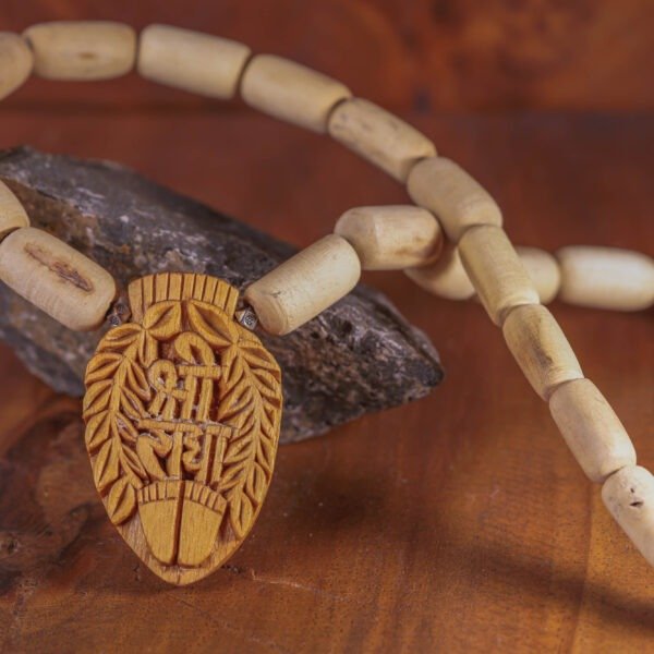 Sri Radhe Pure Tulasi mala 1 rounds .Handmade tulsi kanthimala-Hare krishna mala.