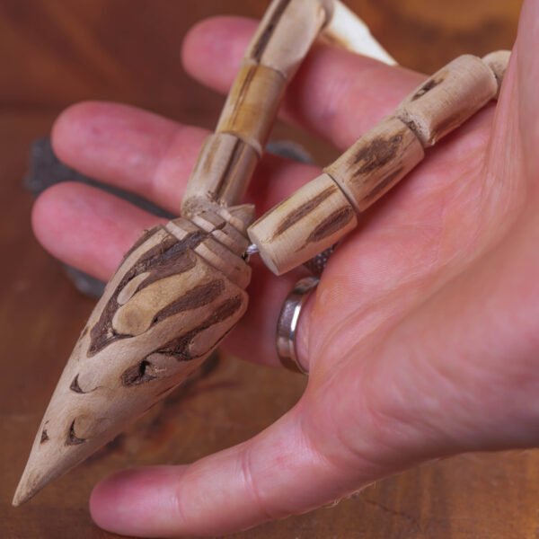 Pure Tulasi mala 1 rounds .Handmade tulsi kanthimala-Hare krishna mala.