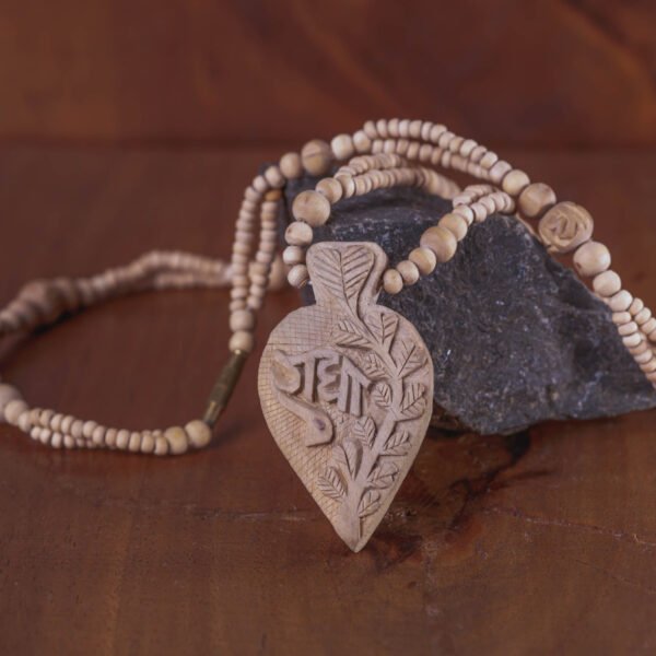 Sri Radhe  Tulasi mala 1 rounds .Handmade tulsi kanthimala-Hare krishna mala.