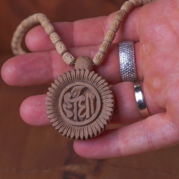 Sri Radhe Tulasi mala 2 rounds .Handmade tulsi kanthimala-Hare krishna mala.