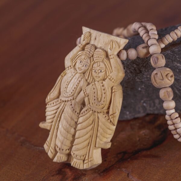 Gaura Nitay  Tulasi mala 1 rounds .Handmade tulsi kanthimala-Hare krishna mala.