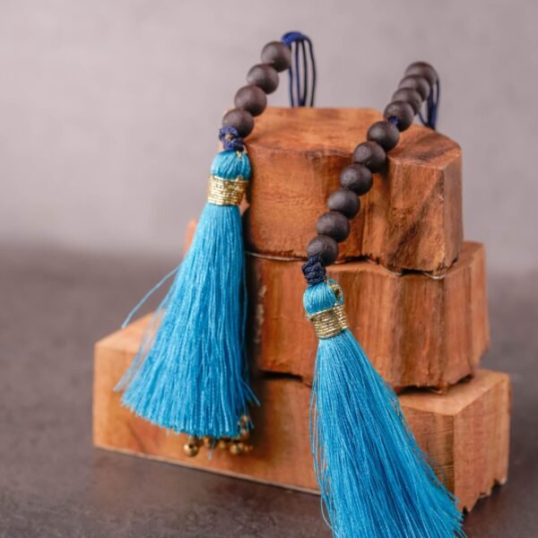 Tulasi counter for japa ,round  Beads.Japa  Bag,accessories for japa .Handmade-Hare Krishna mala.