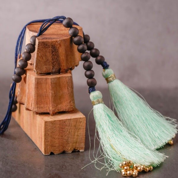Tulasi counter for japa ,round Beads.Japa Bag,accessories for japa .Handmade-Hare Krishna mala.