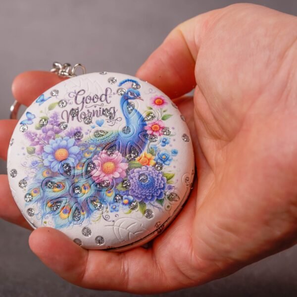 Small pocket mirror for the Krishna people, size 2.58 inches