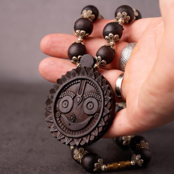 Jasgannath Pure Tulasi mala 1 rounds .Handmade tulsi kanthimala-Hare krishna mala.