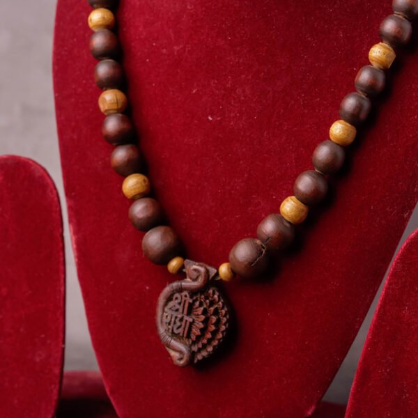 Sri Radhe  Tulasi mala 1 rounds .Handmade Tulsi kanthimala-Hare Krishna mala.