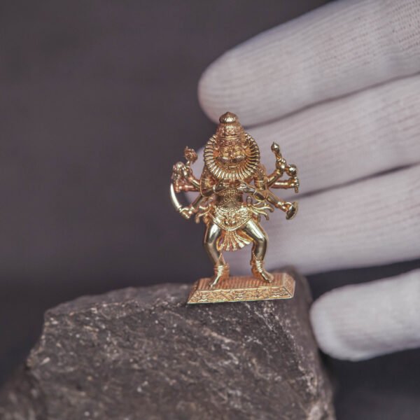 Nrisimhadev Idol 5 Metals • 1.5 Inch Narasimha Murti