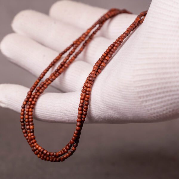 Pure Tulasi mala 3 round -Handmade tulsi kanthimala Hare Krishna mala.