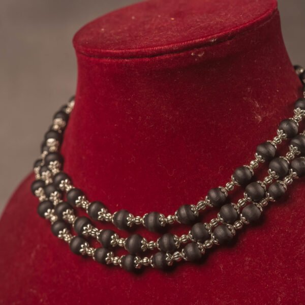 Pure Tulasi mala 3 round -Handmade tulsi kanthimala Hare Krishna mala.