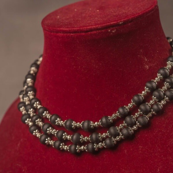 Pure Tulasi mala 3 round -Handmade tulsi kanthimala Hare Krishna mala.