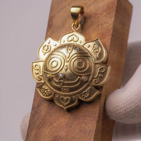 Jagannath Pendant 5 Metals 1.5 Inch Spiritual Hindu Jewelry