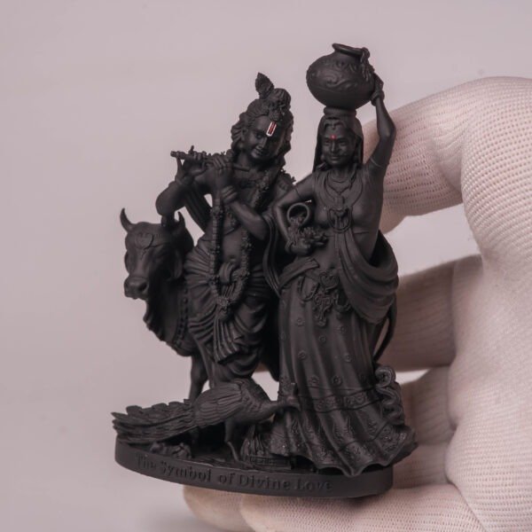 Radha Krishna Murti Small Altar Statue Gift