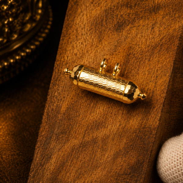 22K Gold Nrisimhadev Kavach Pendant | Lord Narasimha Protection Amulet