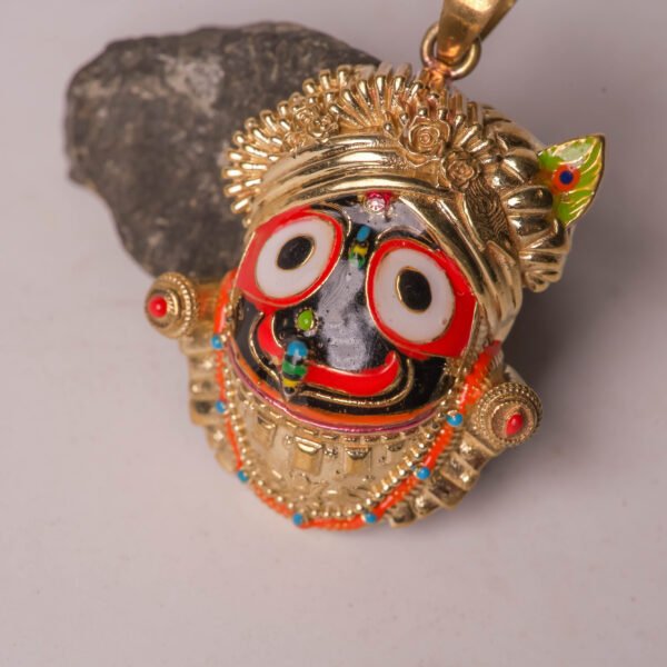 Jagannath Panchaloha Pendant 1.5 Inches | Lord Jagannath Necklace