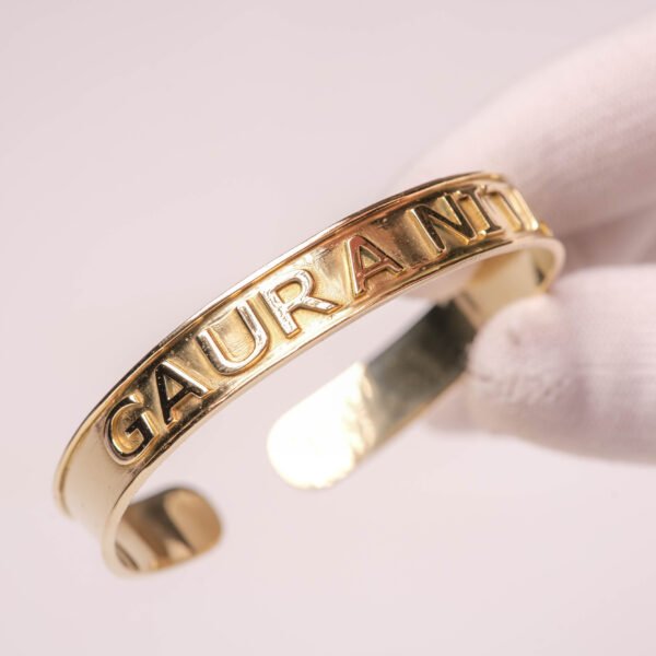 Gaura Nitai Panchaloha Bracelet, Free Size Cuff, Gauranga Nityananda Devotional Bracelet, Vaishnava Jewelry, Hare Krishna Gift