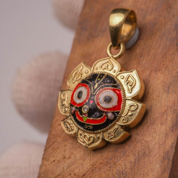 Jagannath Panchaloha Pendant 1.12 Inches | Lord Jagannath Necklace