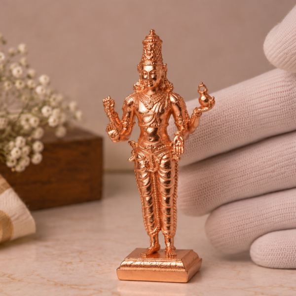 Shukra Bhagavan Murti 3 Inch | Shukra Dev Bronze Statue | Venus Navagraha Idol