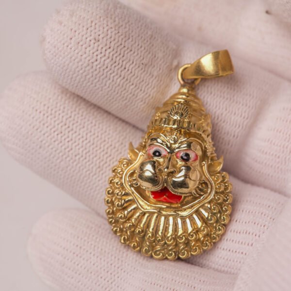 Nrisimhadev Pendant 1.5 Inch | Panchaloha Narasimha Pendant