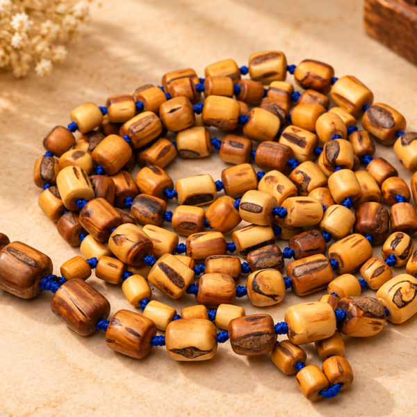 Tulasi Japa Mala, 108 Beads, Holy Basil Japa Mala, Tulsi Mala from Mayapur, Hare Krishna